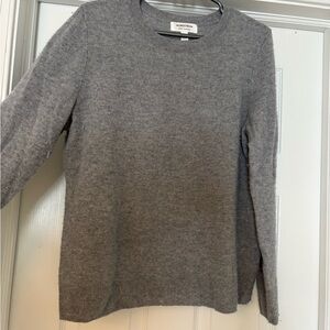 Vince Heather Gray Cashmere Sweater